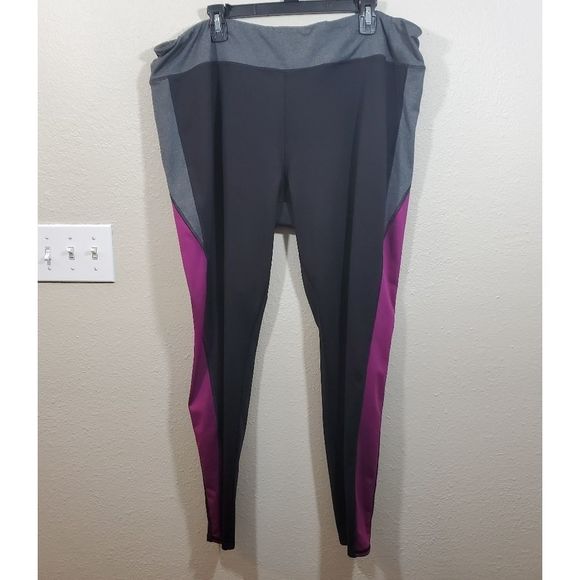 Everlast tri color workout athletic active legging - Picture 1 of 6